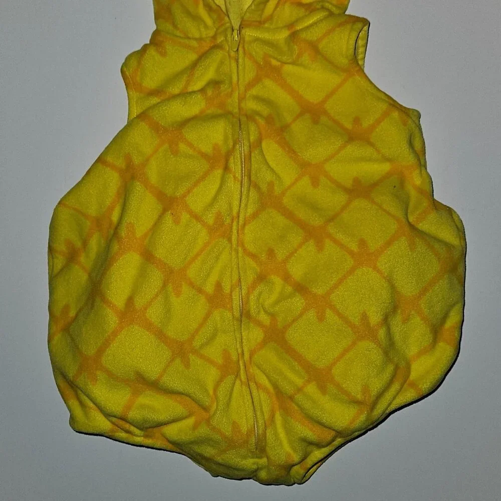 Carter's Pineapple Halloween Costume Baby Boy Girl 18 Months 1-Pc Fleece Hooded